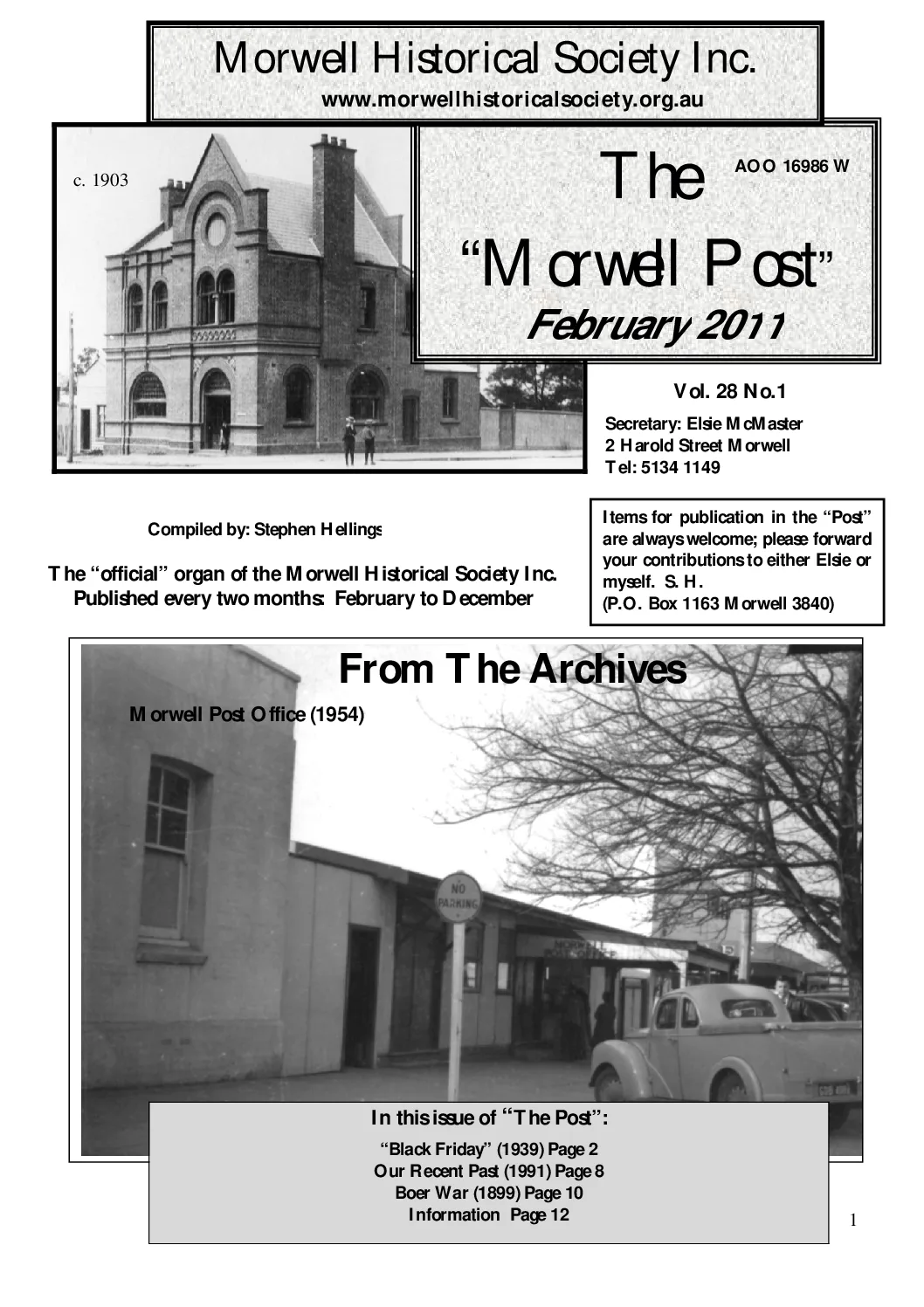 Newsletter February 2011
