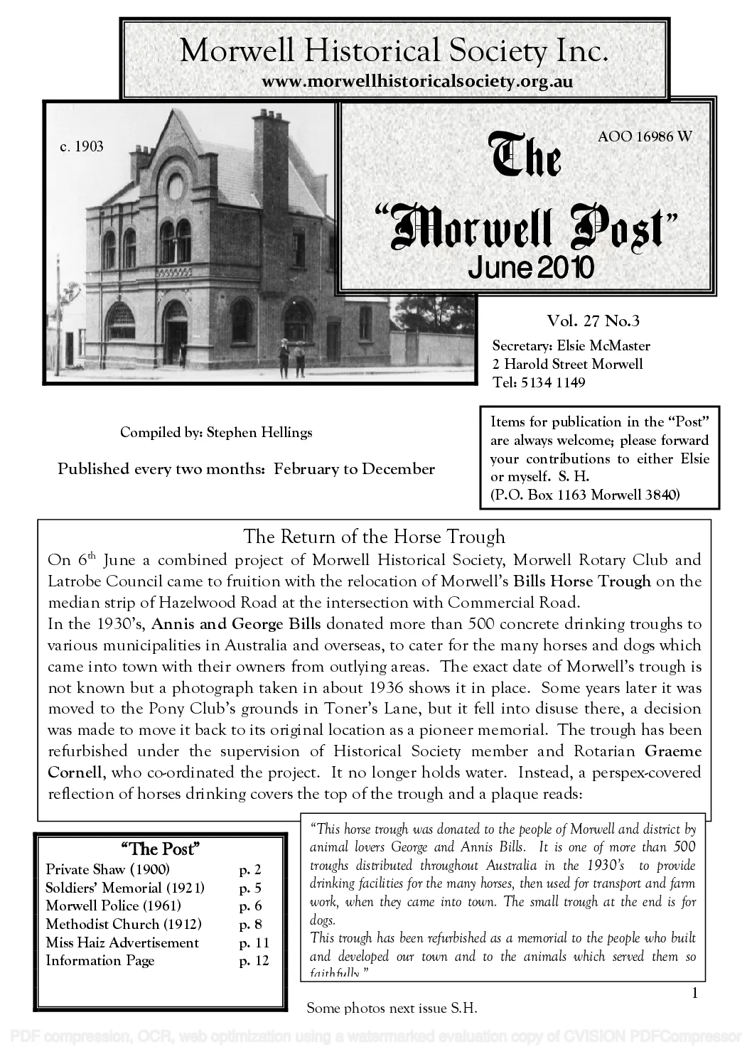 Newsletter June 2010