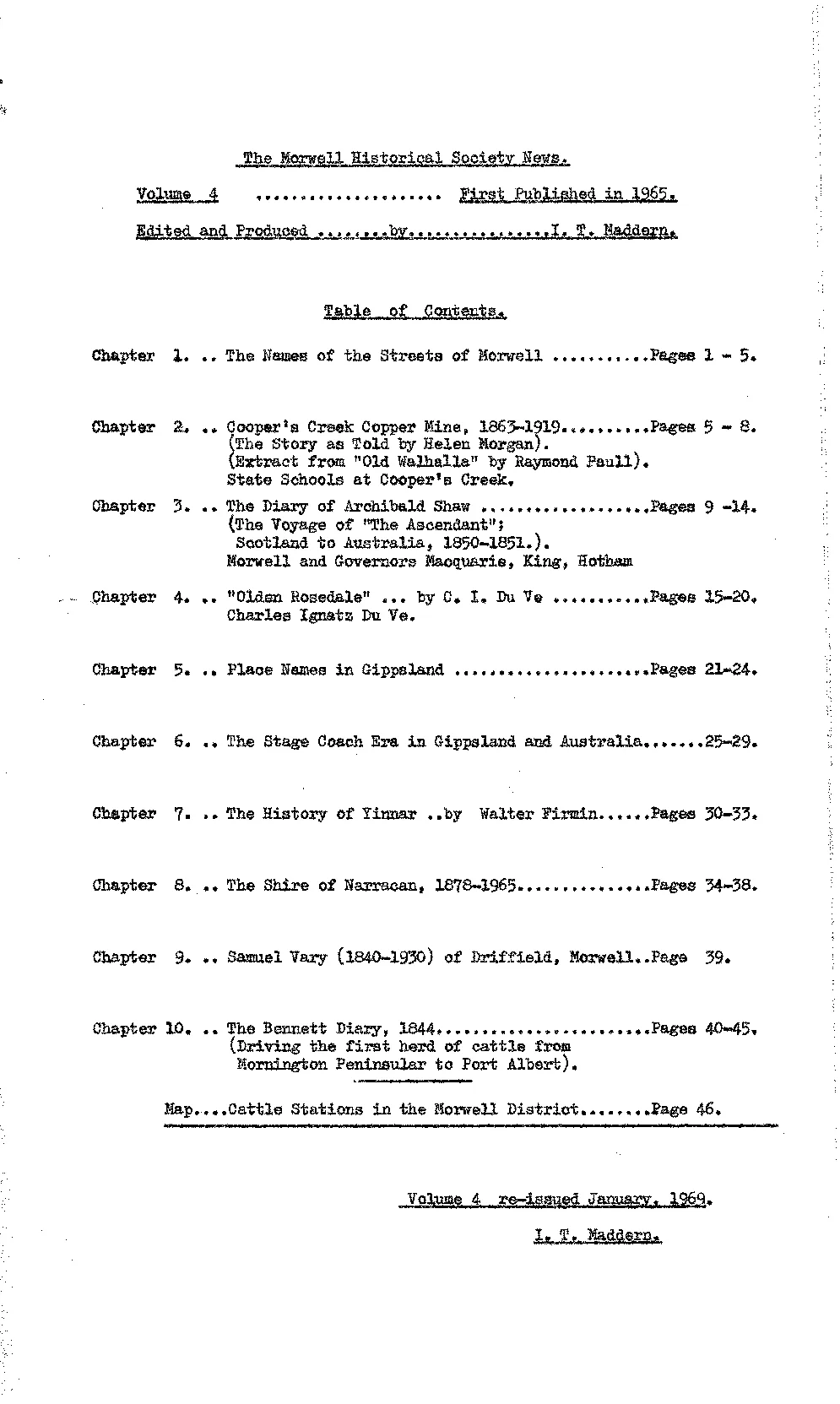 Newsletter Volume 4 1965