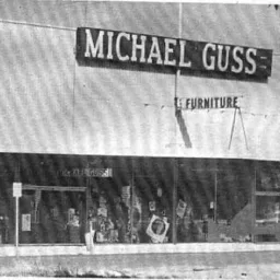 Michael Guss Store 1967, 232 Commercial Road