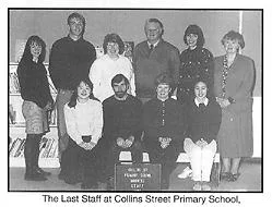 Tho Last Staff at Collins Street Primary No. 4655