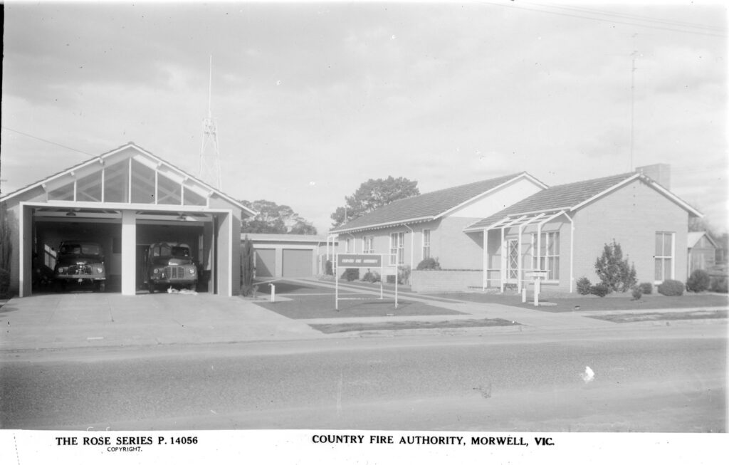 COUNTRY FIRE AUTHORITY, MORWELL, VIC. Author / Creator Rose Stereograph Co Date [c1920-1954]