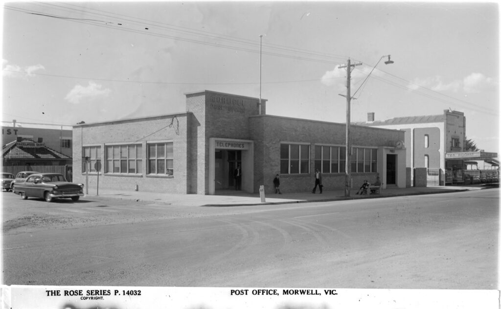 POST OFFICE, MORWELL, VIC. Author / Creator Rose Stereograph Co Date [c1920-1954]